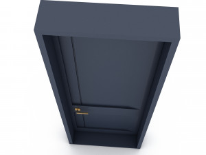 3D modern door 06 model 3D 模型
