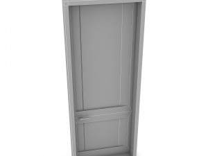 3D modern door 06 model 3D 模型