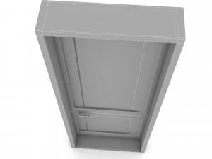 3D modern door 06 model 3D Model