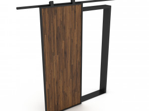 Sliding door 3D Model