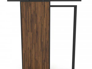 미닫이문 3D 모델