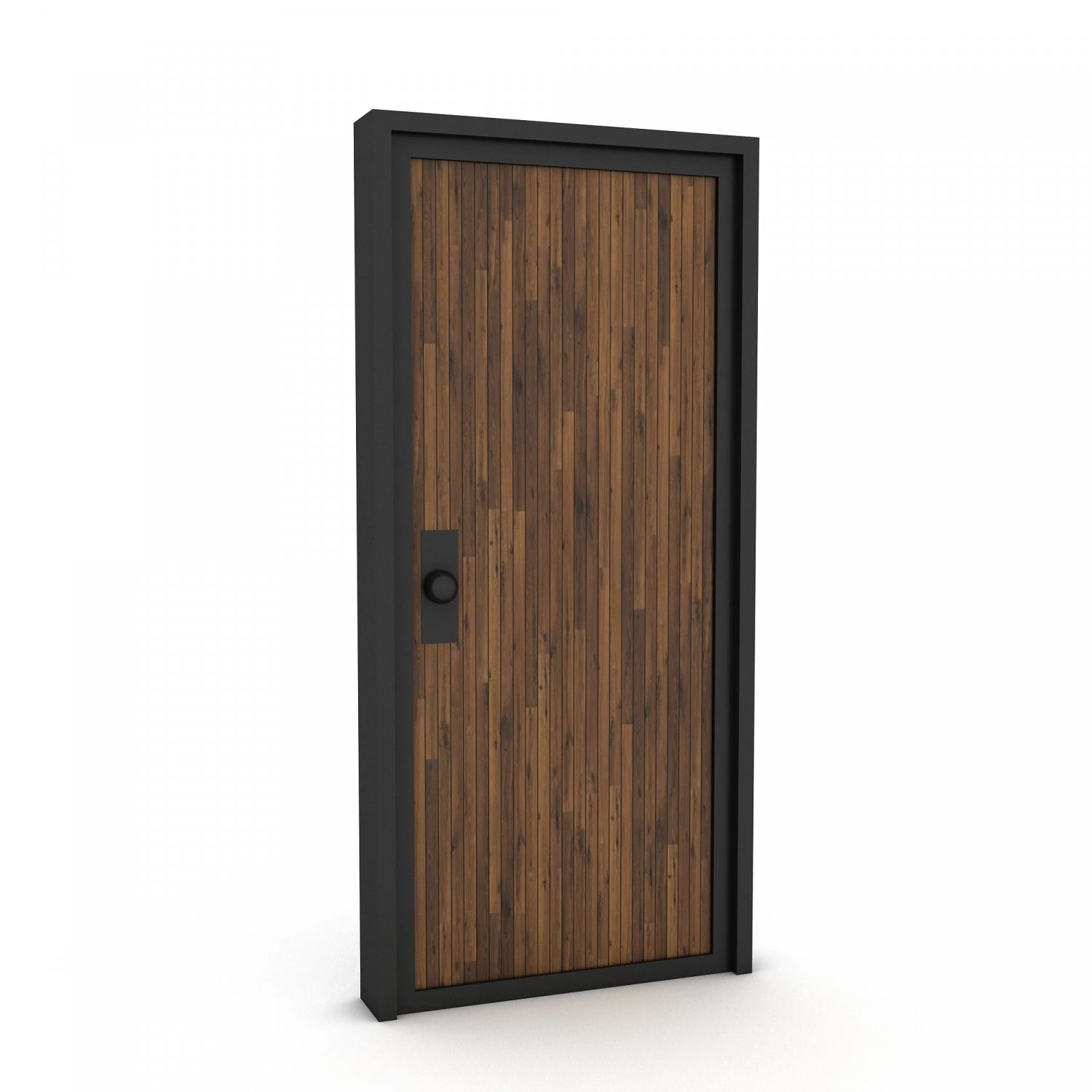 3D modern door 07 3D Model .c4d .max .obj .3ds .fbx .stl .blend 