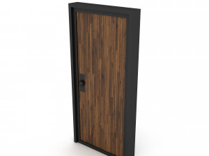 3D modern door 07 Model 3D