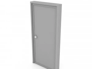 3D modern door 07 3D Model