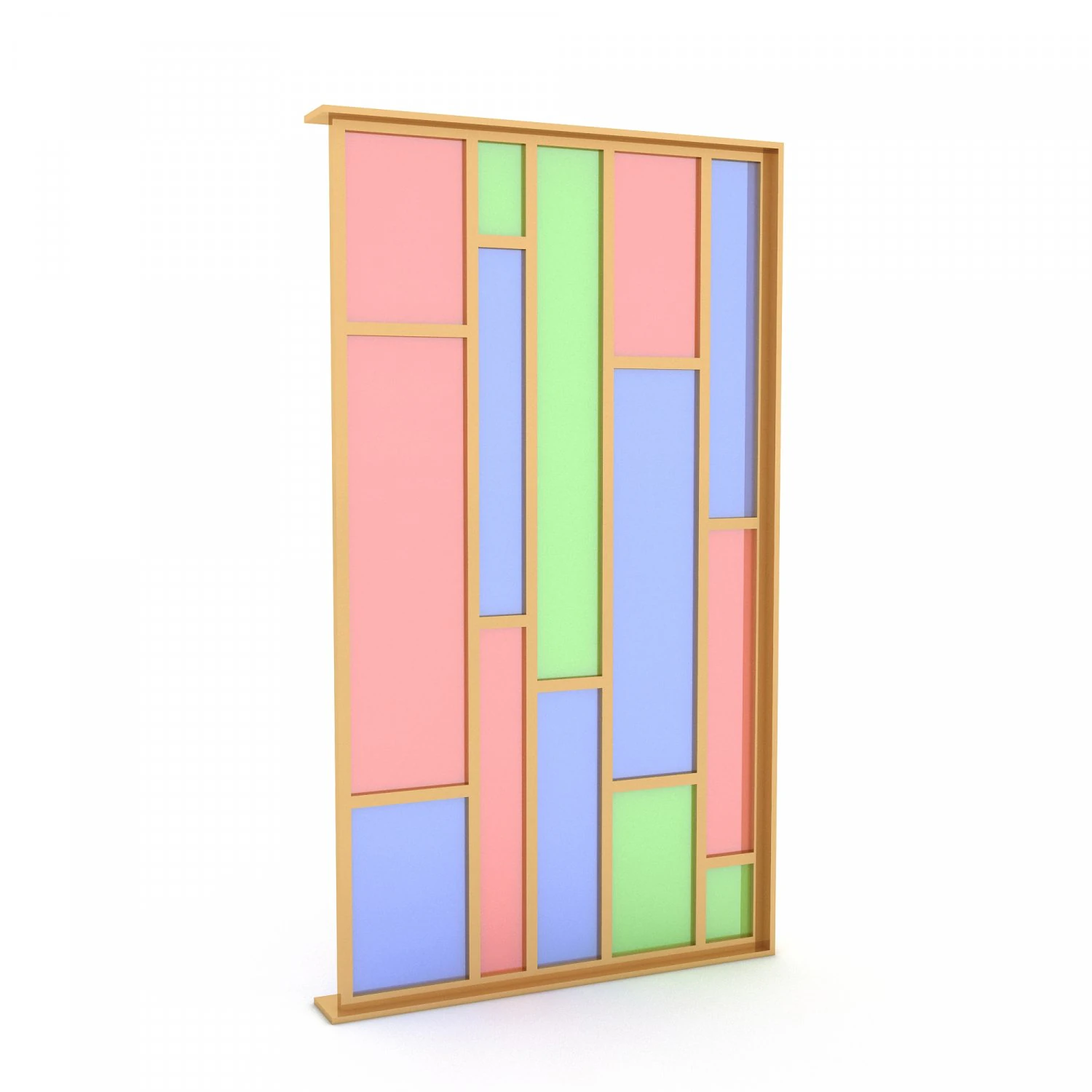 Modern glass selarate 3D Model .c4d .max .obj .3ds .fbx .stl .blend 