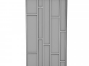 Modern glass selarate Modèle 3D