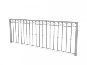 3D modern railing 07 3D Модель