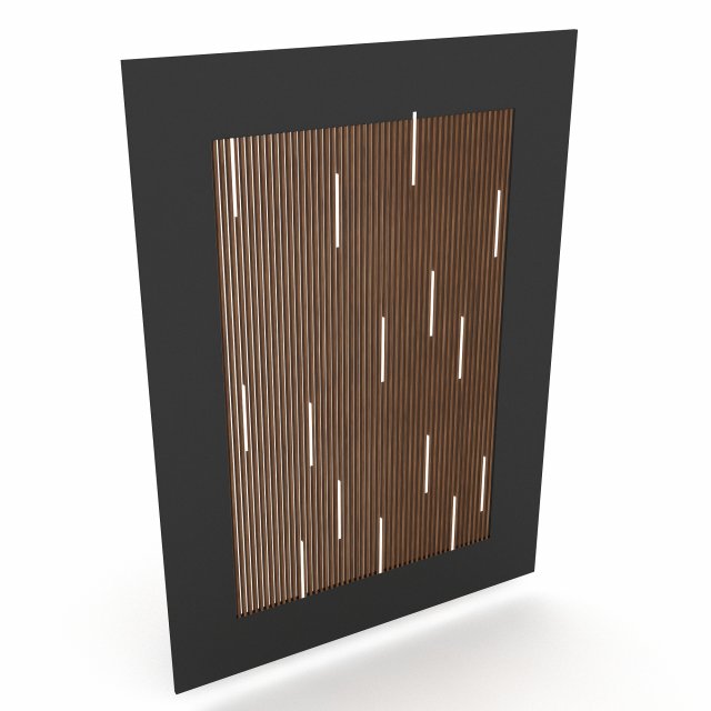 Modern ceiling wood Model 3D .c4d .max .obj .3ds .fbx .stl .blend 