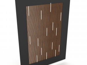 Modern ceiling wood Model 3D