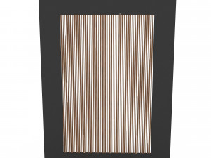 Modern ceiling wood Model 3D