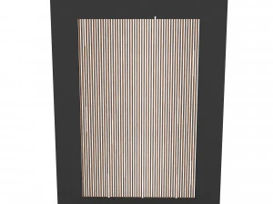 Madera de techo moderna Modelo 3D