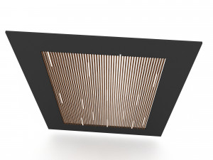 Modern ceiling wood Model 3D