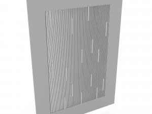 Madera de techo moderna Modelo 3D