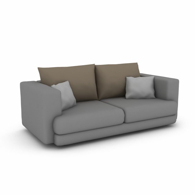 Modern sofa model 3D 3D Model .c4d .max .obj .3ds .fbx .stl .blend 