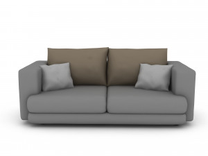Modern sofa model 3D 3D Model
