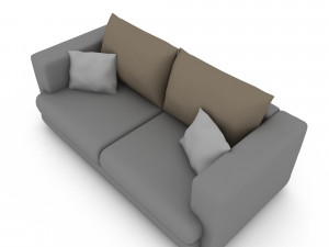 Modern sofa model 3D 3D Model