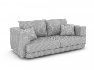 Modern sofa model 3D 3D Model