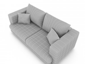 Modern sofa model 3D 3D Model