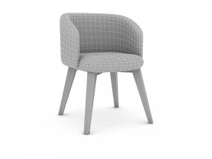Modern chair model 07 3D Model