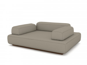 3D soft seat 05 model 3D 모델