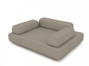 3D soft seat 05 model 3D Model