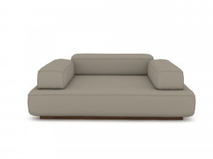 3D soft seat 05 model 3D Model