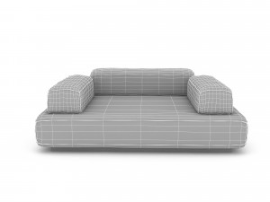 3D soft seat 05 model 3D Model