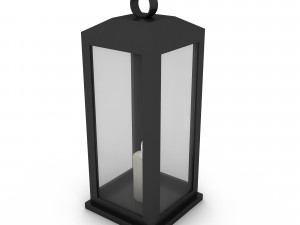modern candle holder Model 3D