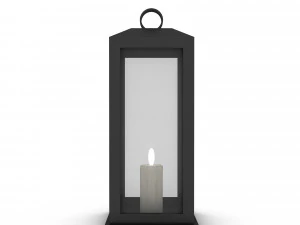 modern candle holder 3D Model