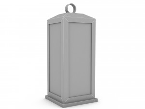 modern candle holder Model 3D
