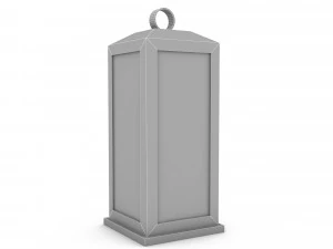 modern candle holder 3D Model