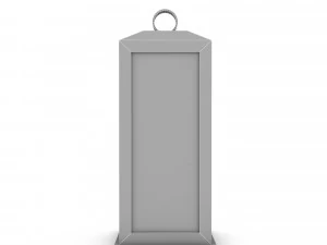 modern candle holder 3D Model