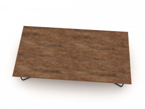 3D coffee table 05 3D-Modell