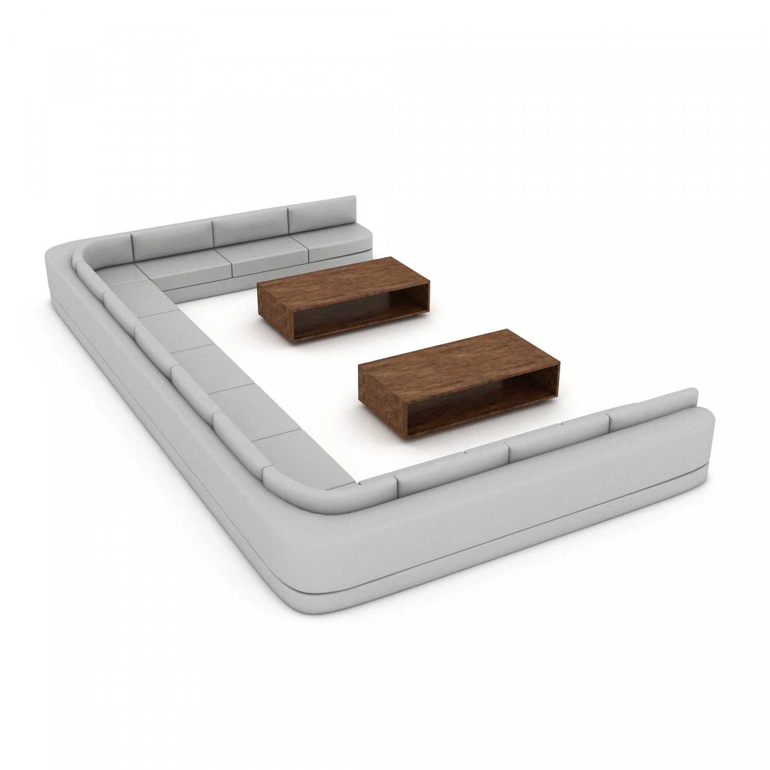3D sofa 08 3D Model .c4d .max .obj .3ds .fbx .stl .blend