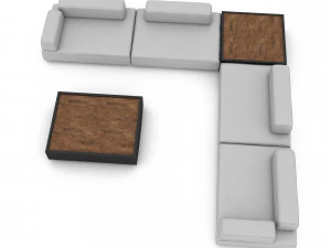Garden door 07 model 3D Model