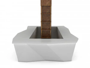 3d bar model 03 3D Model
