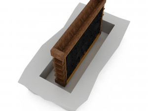 3d bar model 03 Model 3D