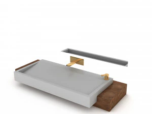 Lavello modello 05 3D Modello 3D