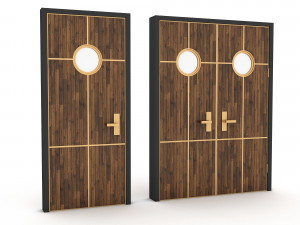 3D ship door 3D Model