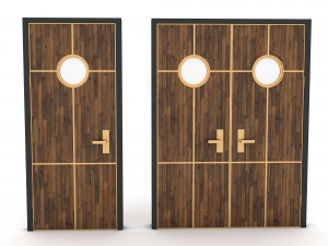 3D ship door 3D Model