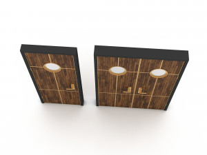 3D ship door 3D Model