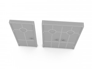3D ship door 3D Model