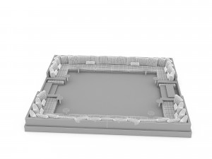 Fire pit 05 3D 3D Модель