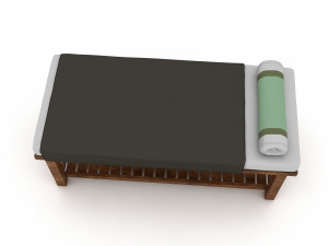 Massage bed Model 3D