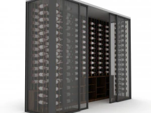 Puesto de vinos modelo 02 Modelo 3D