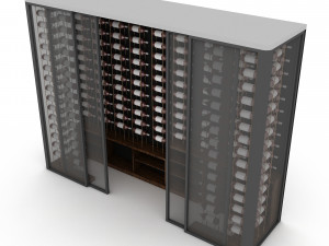 Wine stand 02 model 3D 모델