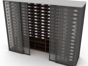 Wine stand 02 model 3D 모델