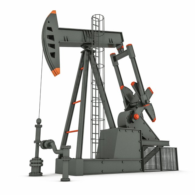 Oil Pump Modèle 3D .c4d .max .obj .3ds .fbx .stl .blend 