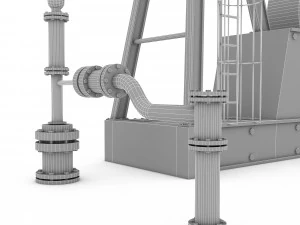 Oil Pump 3D Model