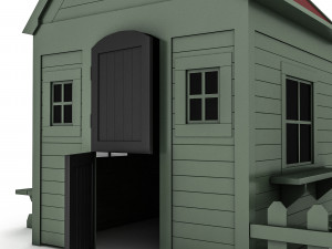 Toy garden house 3D Модель